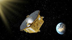 Artist’s impression of LISA Pathfinder, ESA’s mission to test technology for future gravitational-wave observatories in space.