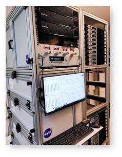 FIGURE 4. Customized 40-channel aging system designed and manufactured to address the specific lifetime aspects of pump diodes for the LISA laser instrument.