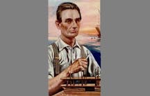 Image of Abraham Lincoln: Popular Mechanics, March 1924.